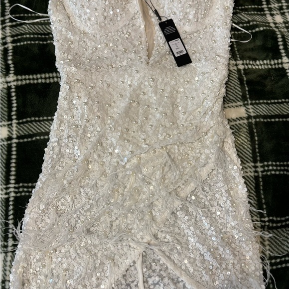 Gia Embellished Mini Dress Fashion Nova NWT - Picture 5 of 5